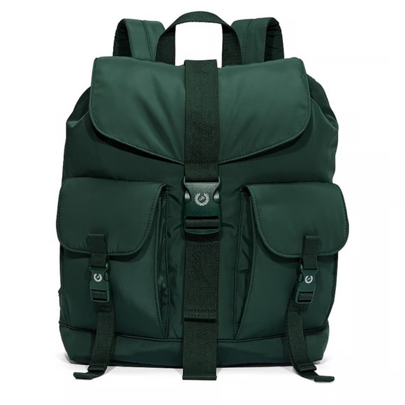 PINK NYLON CARGO BACKPACK - Picture 1 of 4